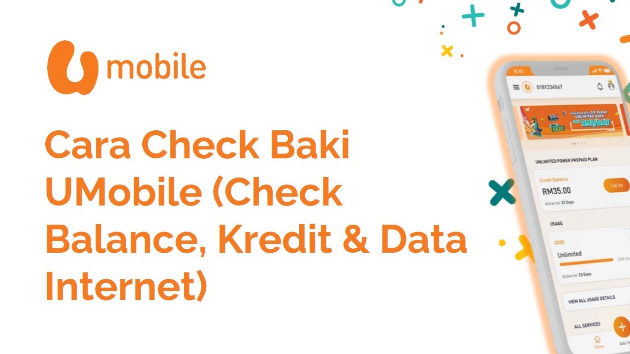 Cara Check Baki U Mobile