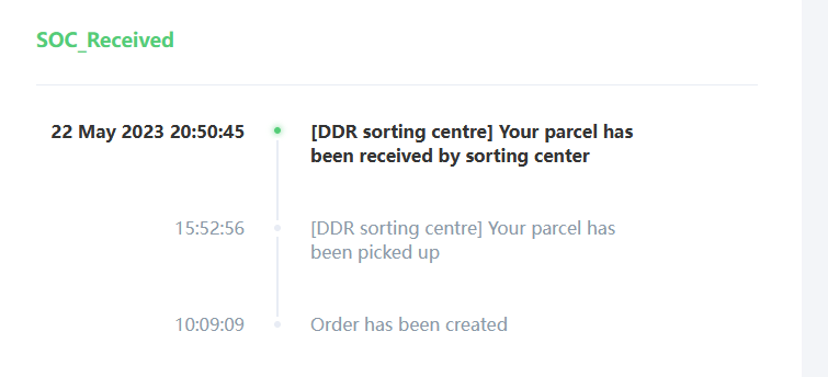 DDR Sorting Centre 